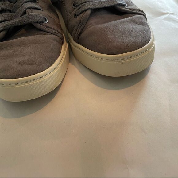 Frye Gray Suede Sneakers Size 7M - Picture 5 of 8